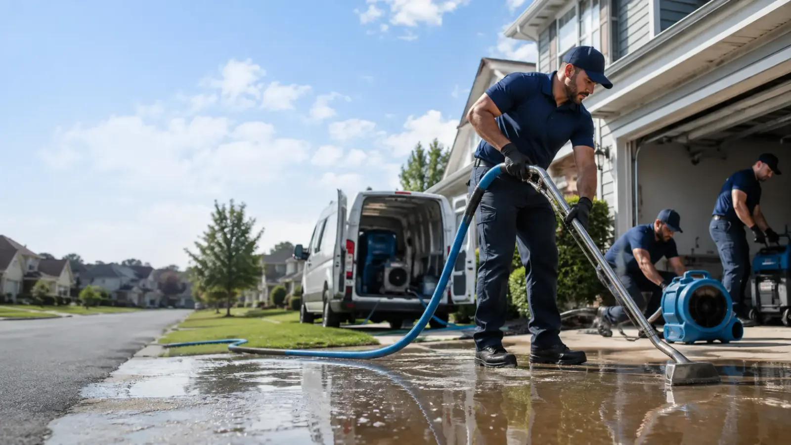 Flood Damage Restoration in De Witt, IA